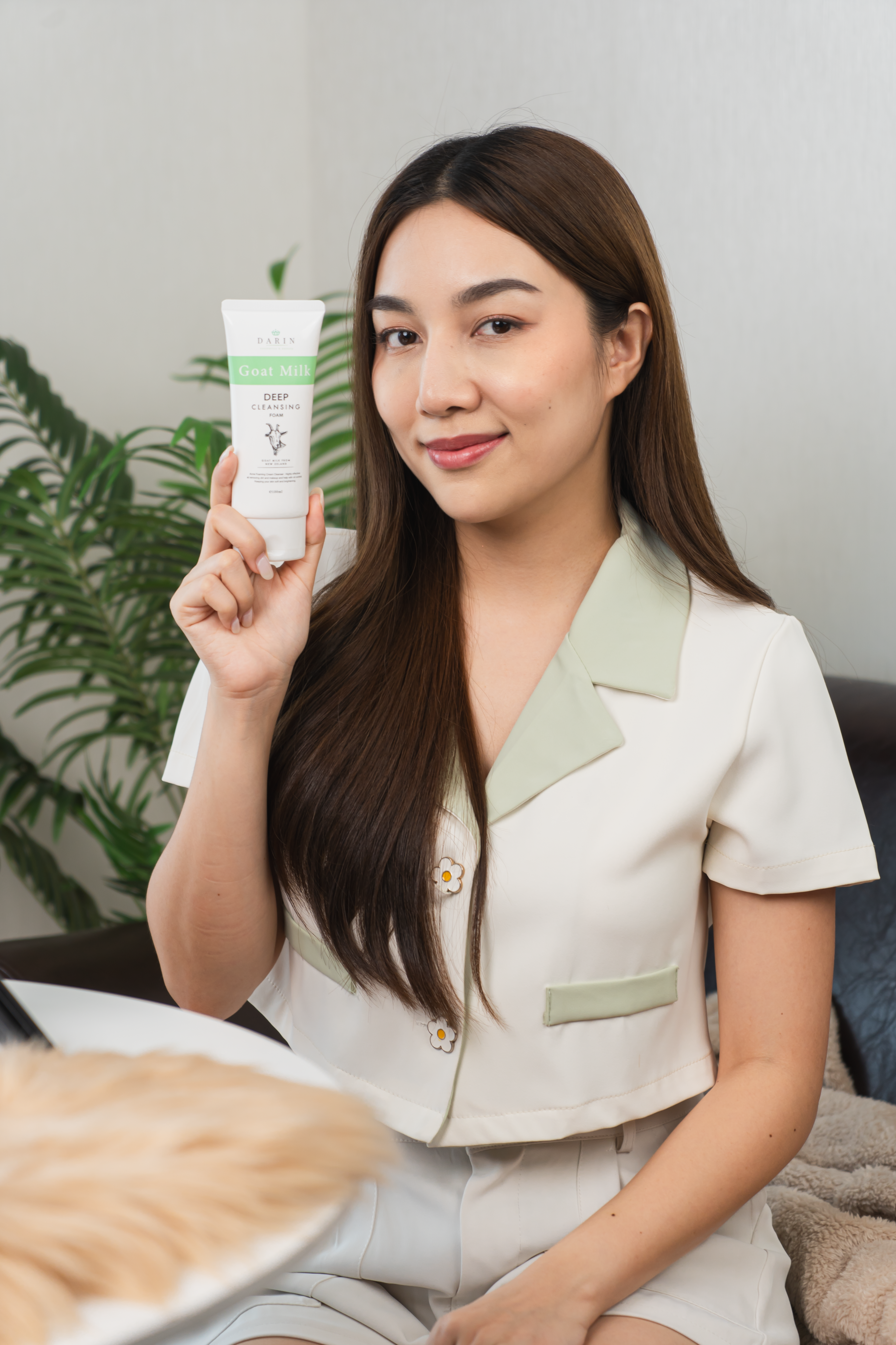 GOAT MIKLK DEEP CLEANSING FORM โก้มมิลค์ ดีฟ คลีนซิ่ง โฟม s1